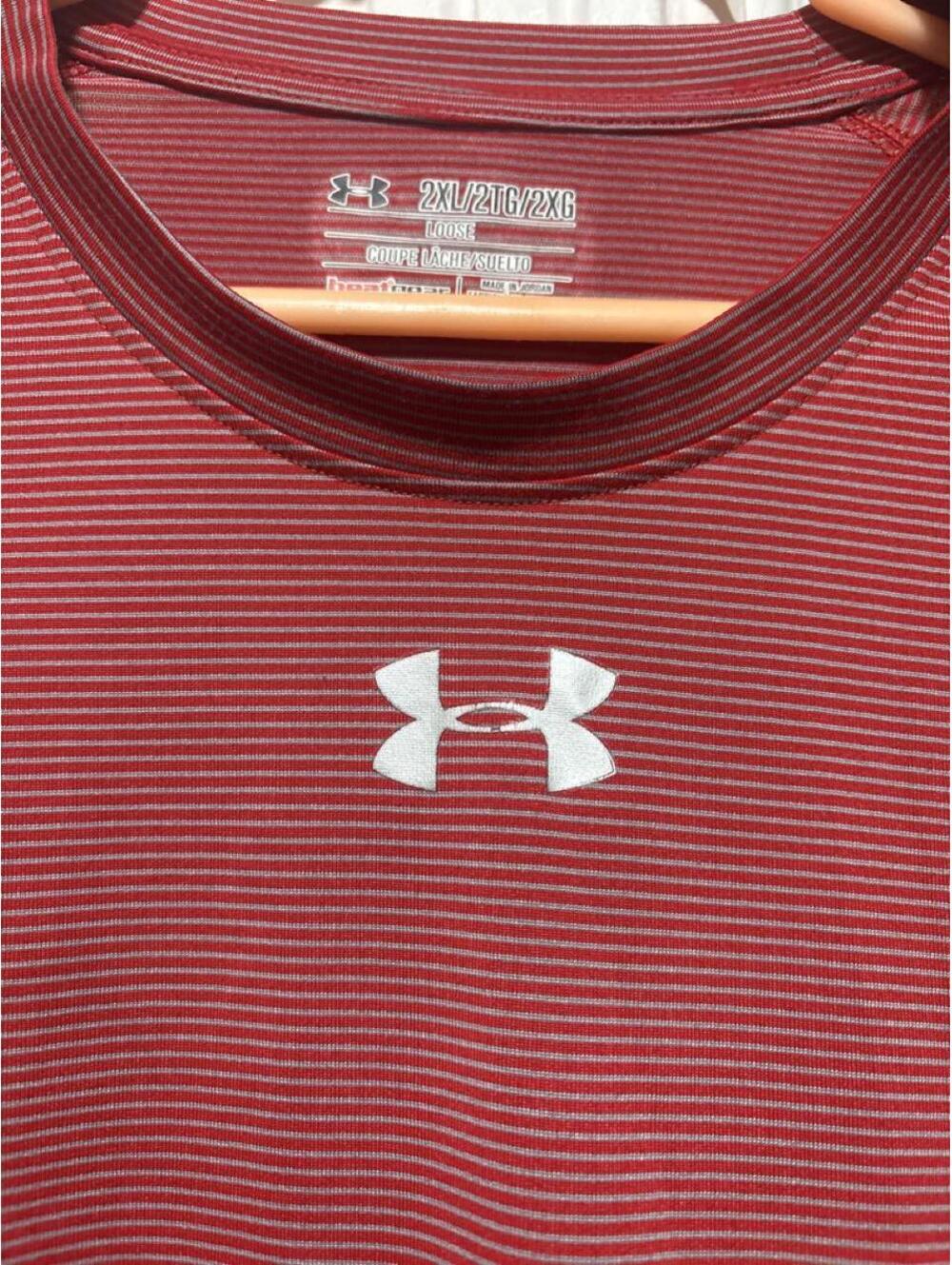 Under Armour Men's Red Tshirt